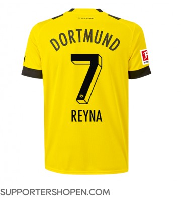 Borussia Dortmund Giovanni Reyna #7 Hemma Matchtröja 2022-23 Kortärmad